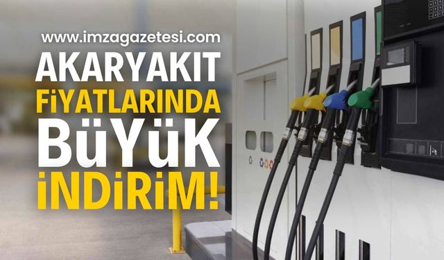 Akaryakıtta Çifte İndirim: Fiyatlar Yeniden Düştü