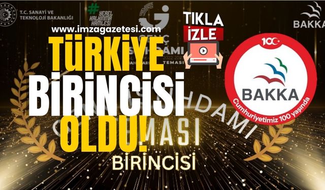 BAKKA Türkiye Birincisi Oldu!