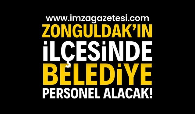 Belediyeden Personel Alımı: Çok sayıda personel alınacak!