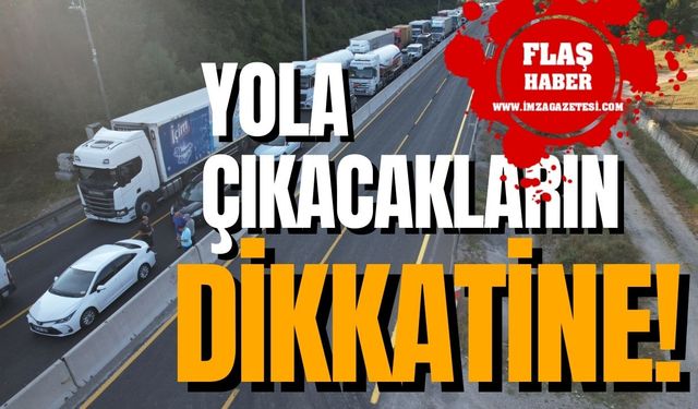 Yola çıkacakların dikkatine! Bolu dağındaki kaza Ankara güzergahını felç etti!