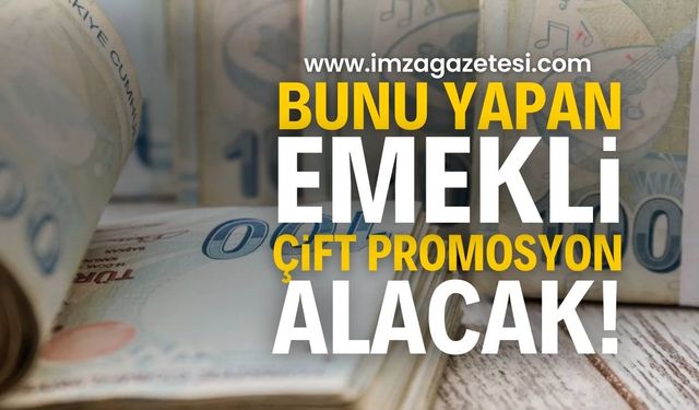 Bu Düzenlemeyi Yapan Emekli Çift Promosyon Alacak!