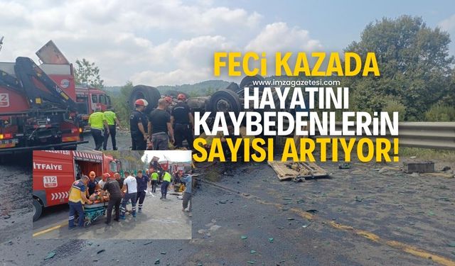 Can pazarı yaşanan kazada hayatını kaybedenlerin sayısı arttı!