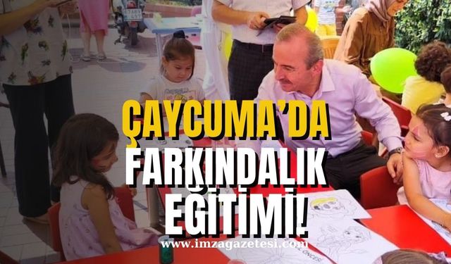 Çaycuma'da farkındalık eğitimi...