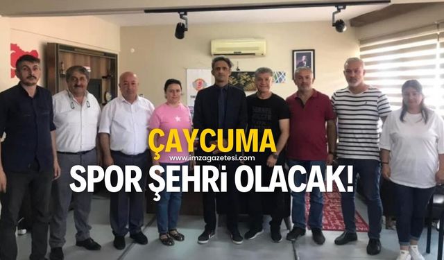 Çaycuma Kaymakamı Ahmet Kaya, "Çaycuma spor şehri olacak"