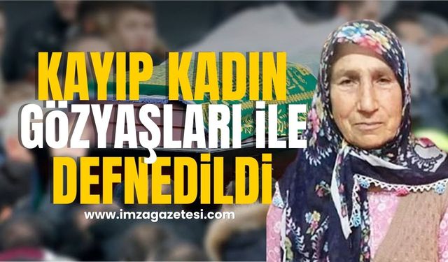 Çaycuma'da Kayıp Kadın Derede Ölü Bulundu, Gözyaşları İçinde Uğurlandı…