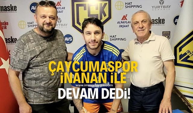 Çaycumaspor, Yasin İnanan ile sözleşme imzaladı!