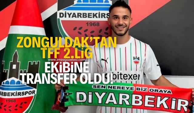 Çaycumaspor'dan TFF 2.Lig ekibi Diyarbekirspor'a transfer oldu!