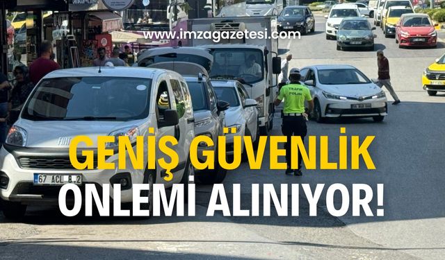 Cumhurbaşkanının gelişi öncesinde geniş güvenlik önlemi alındı!