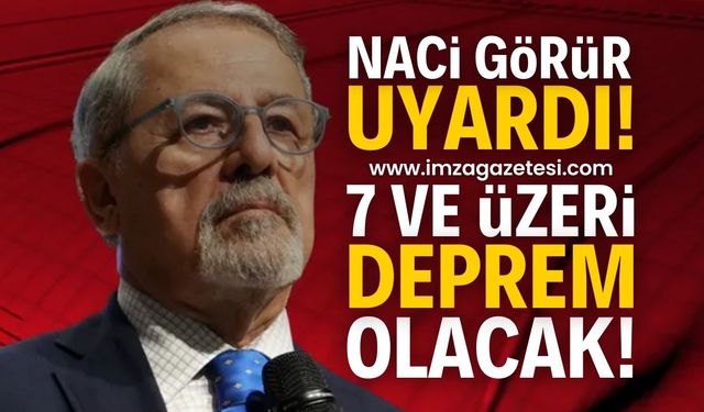 Deprem Mi Olacak? Prof. Dr. Naci Görür’den Çarpıcı Açıklamalar