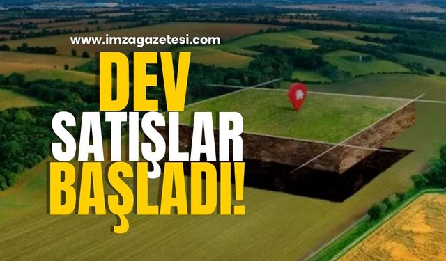 Dev Tarla Satışları Başladı!