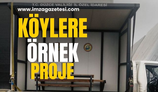 Köylere örnek proje…