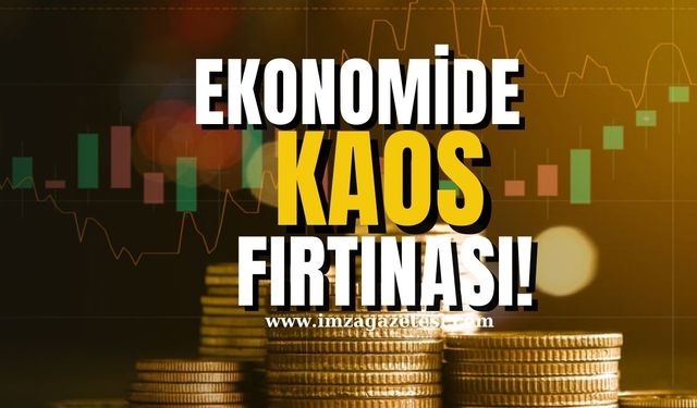 Ekonomide Kaos Fırtınası...Dolarda şok rakam!