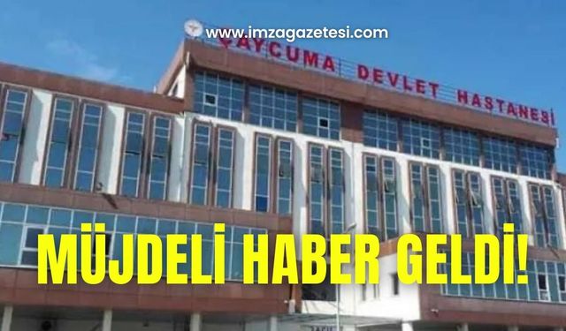 Çaycuma’dan müjdeli haber! 2 ünite hizmete giriyor