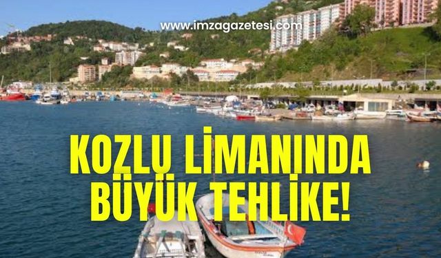 Limanda kırmızı alarm!