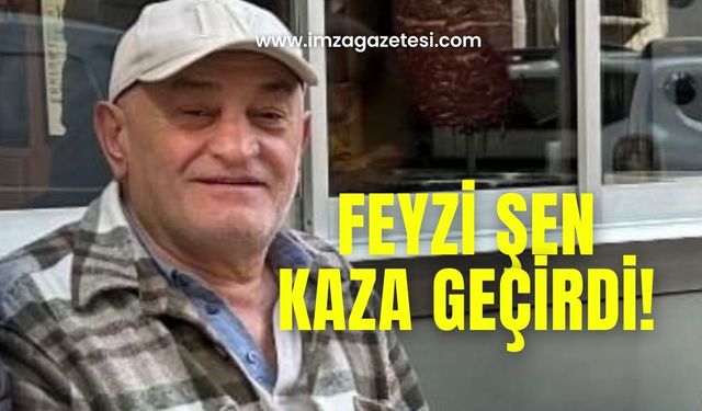 Feyzi Şen kaza geçirdi!