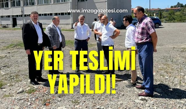 Ereğli’de müjdeli gelişme! Başlıyor