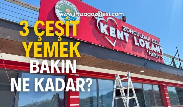 Kent Lokantasında 3 çeşit yemeğin fiyatı belli oldu!