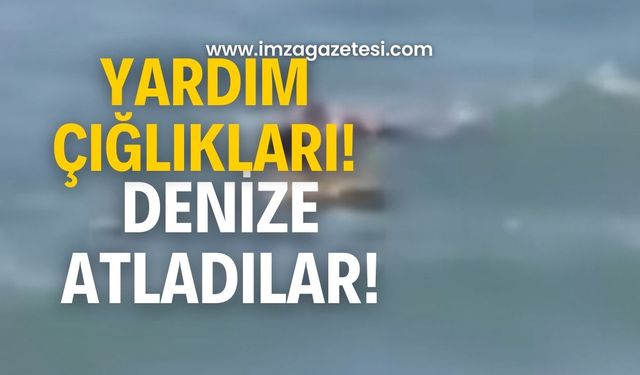 Deniz’de sıcak saatler!