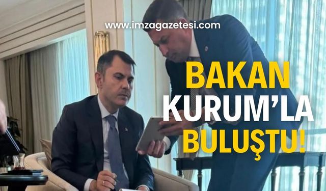 Bakan Kurum’la özel görüştü!