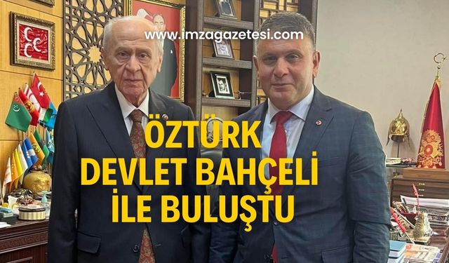 Öztürk; ‘Bilge liderimizin dualarını ve emirlerini aldık’