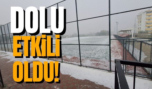 Meteoroloji'nin kuvvetli sağanak tahmininde bulunduğu Kastamonu'da dolu!