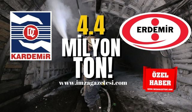 Katkı sağladılar! KARDEMİR ve ERDEMİR’e 4.4 milyon ton!