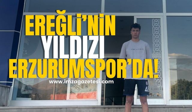 Ereğli'nin Yıldızı Harun Kaya Erzurumspor'a Transfer Oldu!