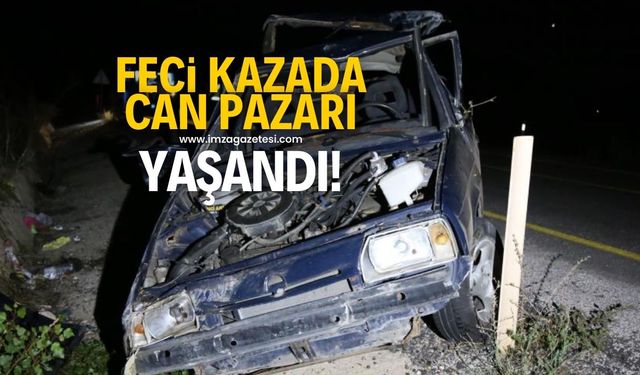 Feci kazada can pazarı yaşandı!