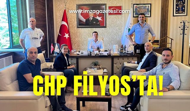 CHP Filyos Belediye Başkanını ziyaret etti!