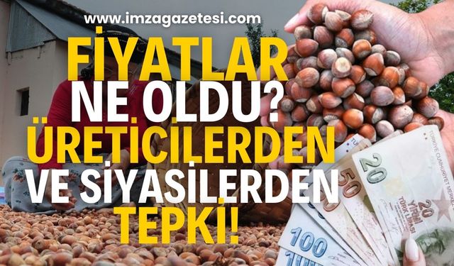 Fındık fiyatları ne oldu? Siyasiler ve üreticinin tepkisi!