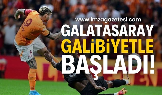 Galatasaray Sezona Galibiyetle Başladı: Atakaş Hatayspor Maç Özeti