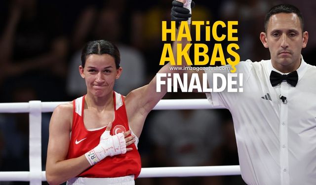 Hatice Akbaş, finale yükseldi!