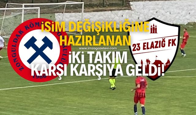 İsim değişikliğine gidecek olan iki takım karşı karşıya! Zonguldakspor FK-Harput FK