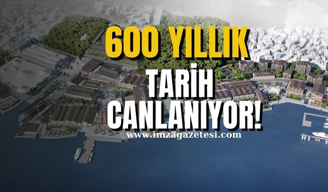 600 yıllık tarih canlanıyor!