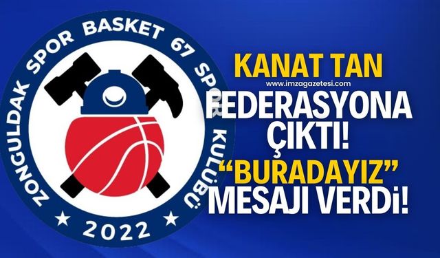 Kanat Tan, federasyonu ziyaret etti! Tan’dan “Buradayız” mesajı...