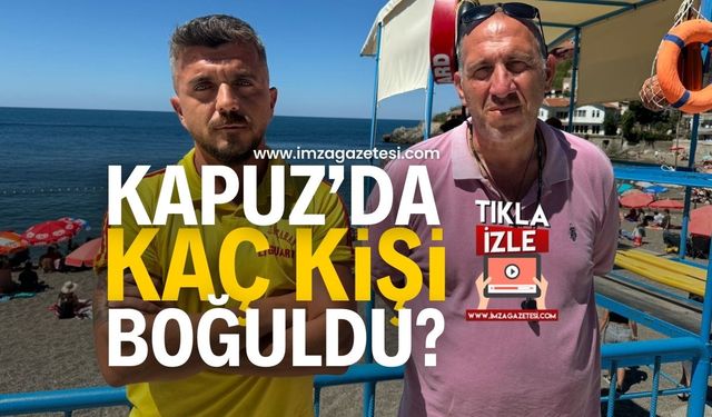 Kapuz Plajında Kaç Kişi Boğulma Tehlikesi Geçirdi? İşte Son Rakamlar