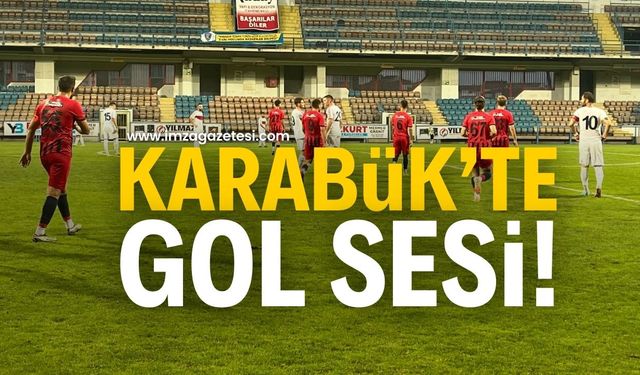 Karabük İdman Yurdu-Zonguldak Kömürspor maçında ilk gol geldi!