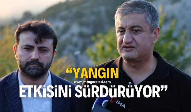 Karabük Valisi Mustafa Yavuz, orman yangınıyla ilgili son durumu aktardı!