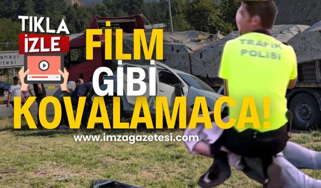 Karabük'te hareketli dakikalar! Film gibi kovalamaca