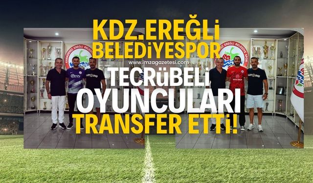 Kdz.Ereğli Belediyespor, Furkan Taştemir ve Fırat Güneş ile kadrosunu kuvvetlendirdi!