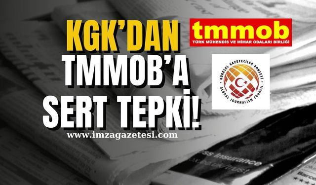 KGK'dan TMMOB'un İlan Kararına Sert Tepki...