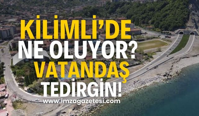 Kilimli’de neler oluyor? Vatandaşlar tedirgin!