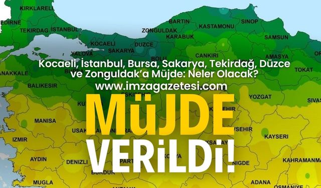 Kocaeli, İstanbul, Bursa, Sakarya, Tekirdağ, Düzce ve Zonguldak’a Çarşamba Müjdesi: Neler Olacak?