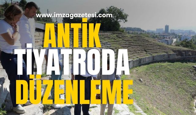 Konuralp Antik Tiyatrosu’nda Düzenleme…