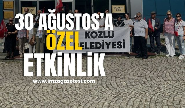 Kozlu Belediyesi’nden Zafer Bayramı'nda Gazi ve Şehit Yakınlarına Özel Anlamlı Gezi…