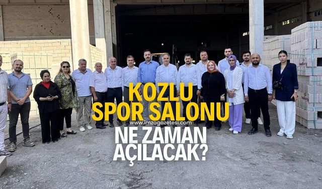 Kozlu’da inşaatı devam eden Gençlik ve Spor Bakanlığına ait Spor Kompleksi ne zaman açılacak?