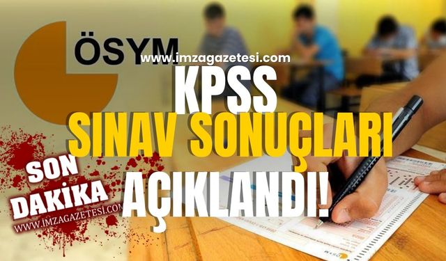 KPSS Lisans Sonuçları Açıklandı! Heyecanlı Bekleyiş Sona Erdi!