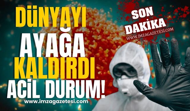 Maymun çiçeği dünyayı ayağa kaldırdı! Acil durum ilan edildi...