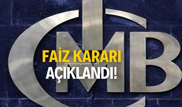 Merkez Bankası, Ağustos ayı faiz kararını açıkladı!