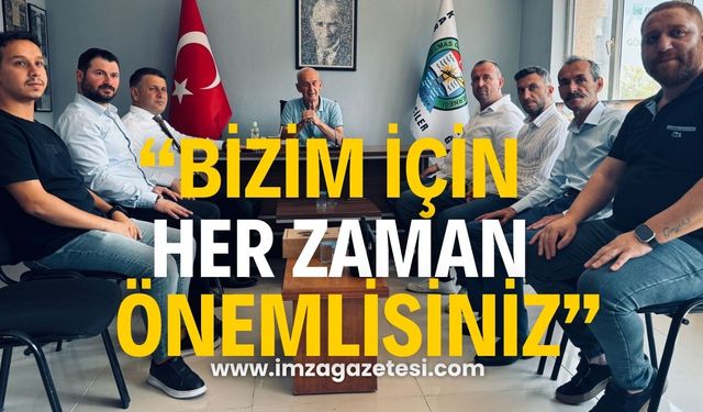 Mustafa Öztürk, "Bizim için her zaman önemlisiniz"